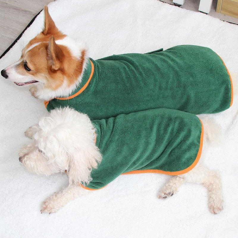 Absorbent Dog Bathrobe