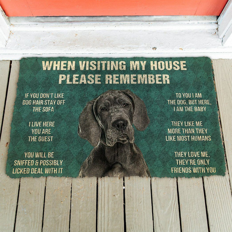 House Rules Doormat