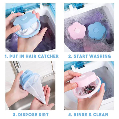 Laundry Pet Hair Catcher (4PCS/SET)