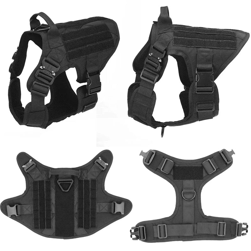 Tactical K9 Collar & Harness Set