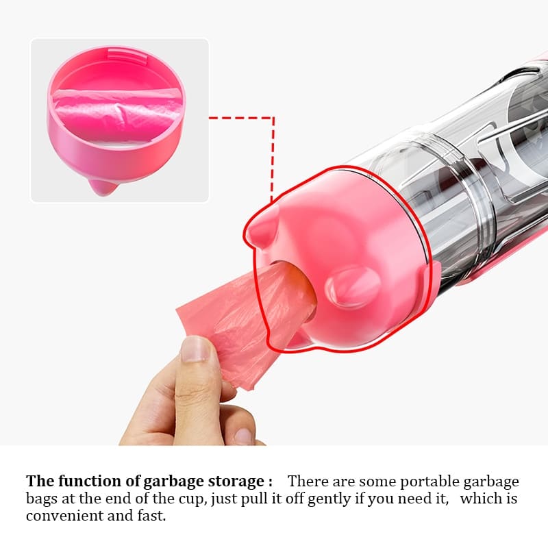 3 in 1 Pet Water Bottle