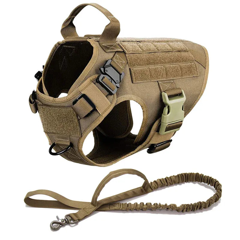 Tactical K9 Collar & Harness Set