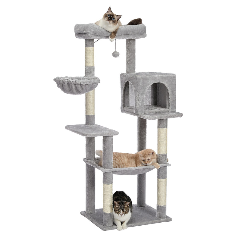 Cat Climbing Tree Toy with Ladder with Wood Scratching Post