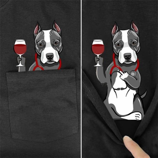 Pitbull Pocket Tee