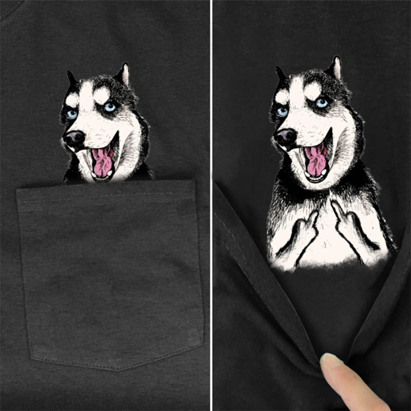 Husky Pocket Tee