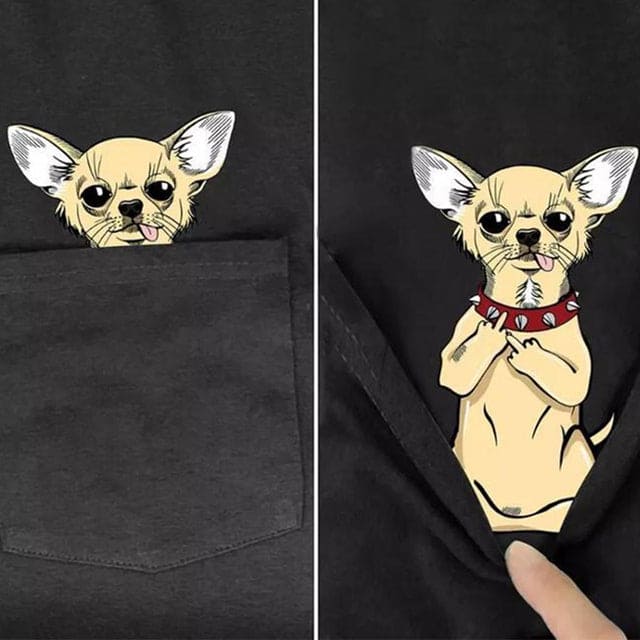 Chihuahua Pocket Tee